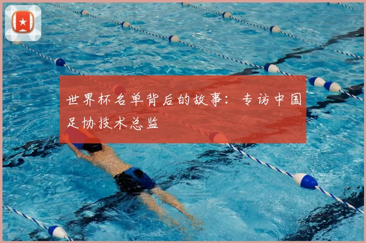 世界杯名单背后的故事:专访中国足协技术总监