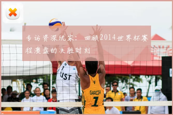专访资深玩家：回顾2014世界杯赛程澳盘的决胜时刻